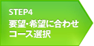 STEP4 要望・希望に合わせコース選択