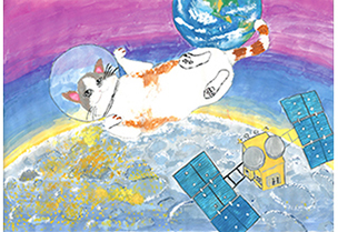 「初めての宇宙散歩」 松本萌李