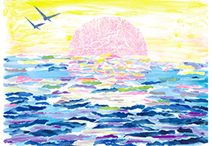 「美しい地球」 松本直子