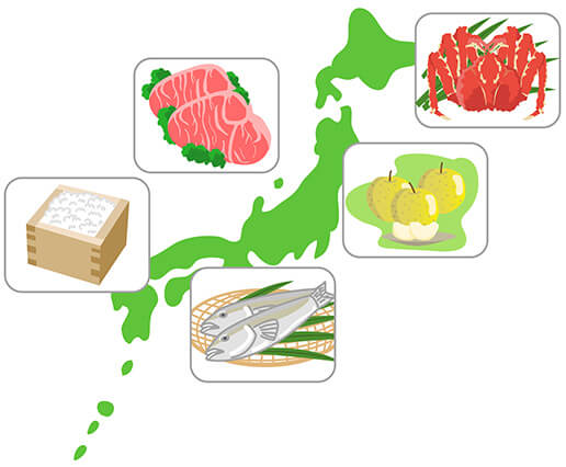 テーマ⑤　47都道府県の特産品や名物を調査