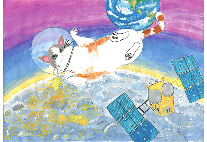 「初めての宇宙散歩」 松本萌李