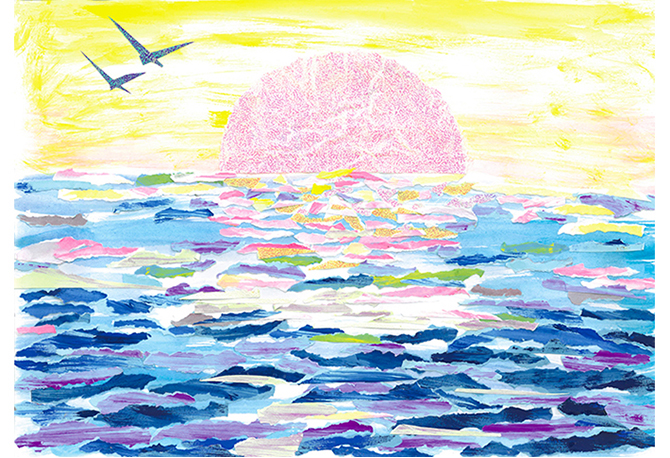 「美しい地球」 松本直子