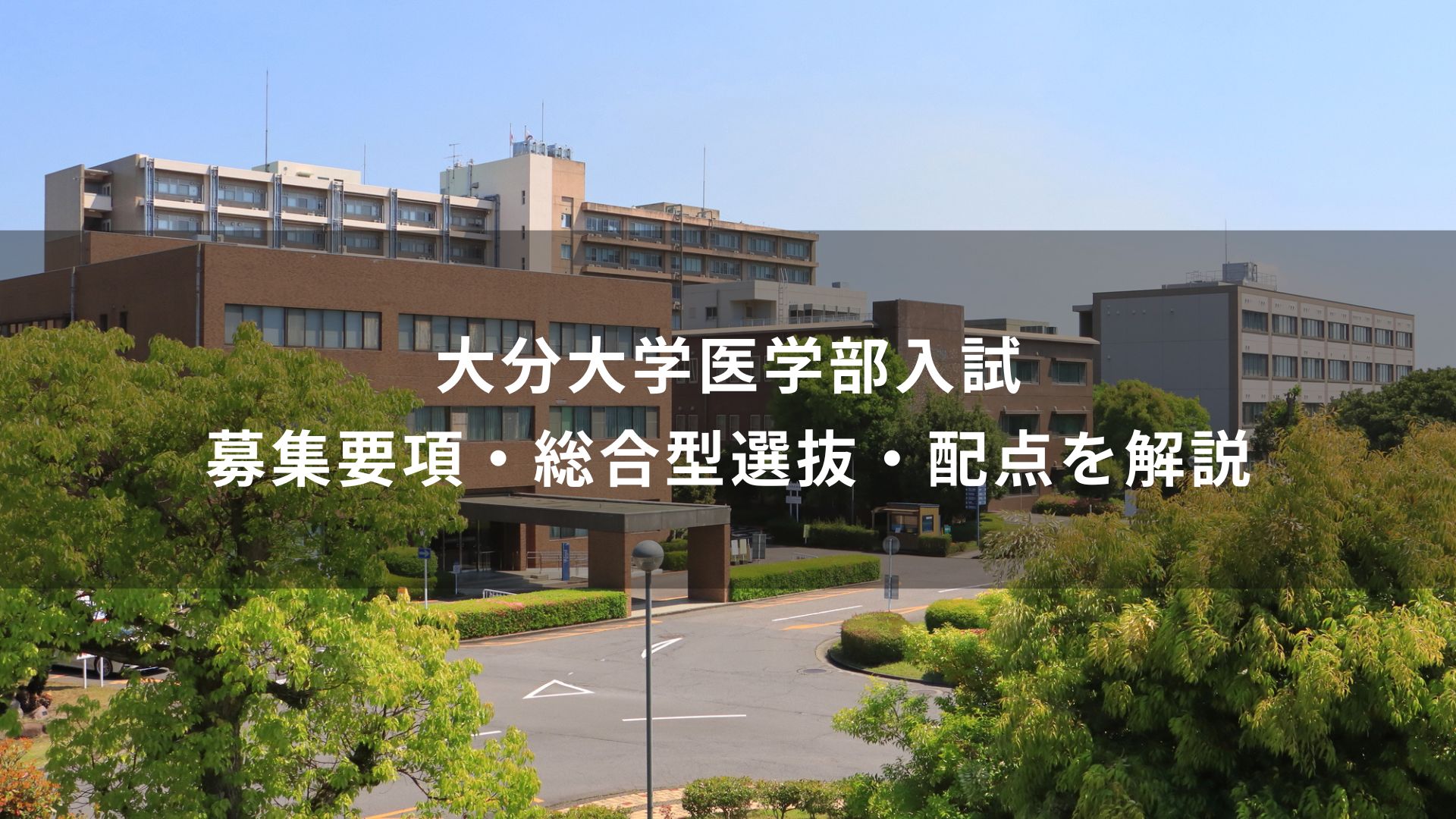 大分 大学 医学部