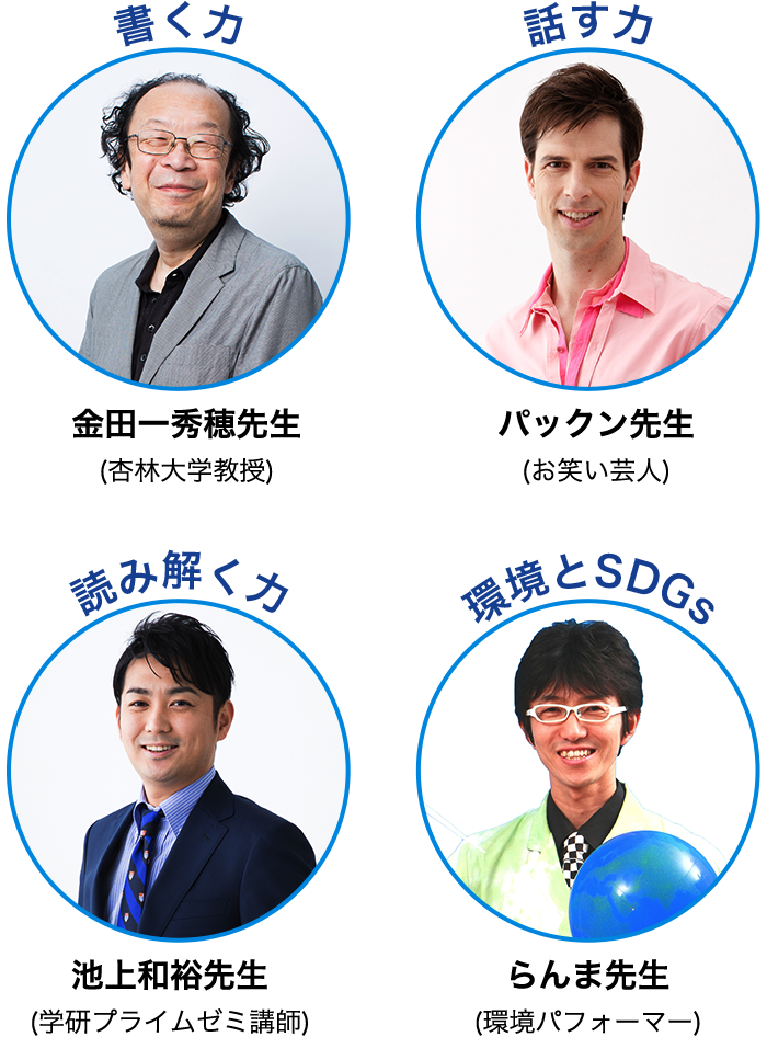 実力派講師が楽しい映像授業を展開!